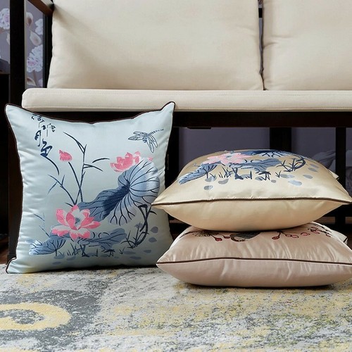 RTS Beautiful throw cushion cover jacquard cushion pillow pillows for home decor - Picture 4 of 6