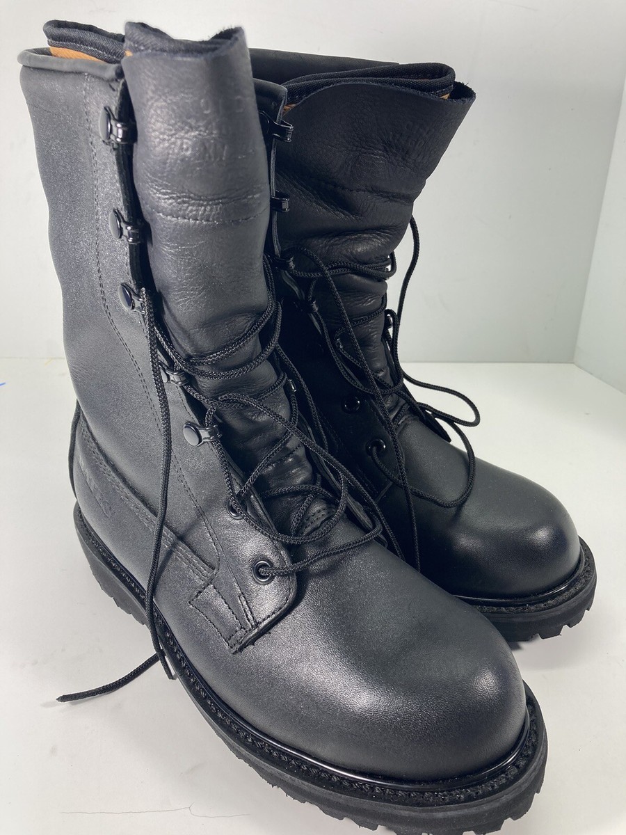 Bates Goretex Military Combat Boots Size 5 Wide Leather