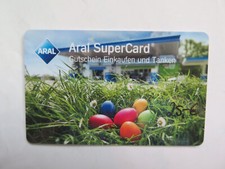 ARAL SuperCard Motiv Ostern / Ostereier B1 GE006 ohne Guthaben aufgebraucht leer