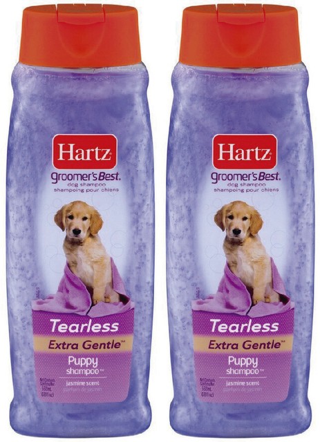 hartz tearless puppy shampoo