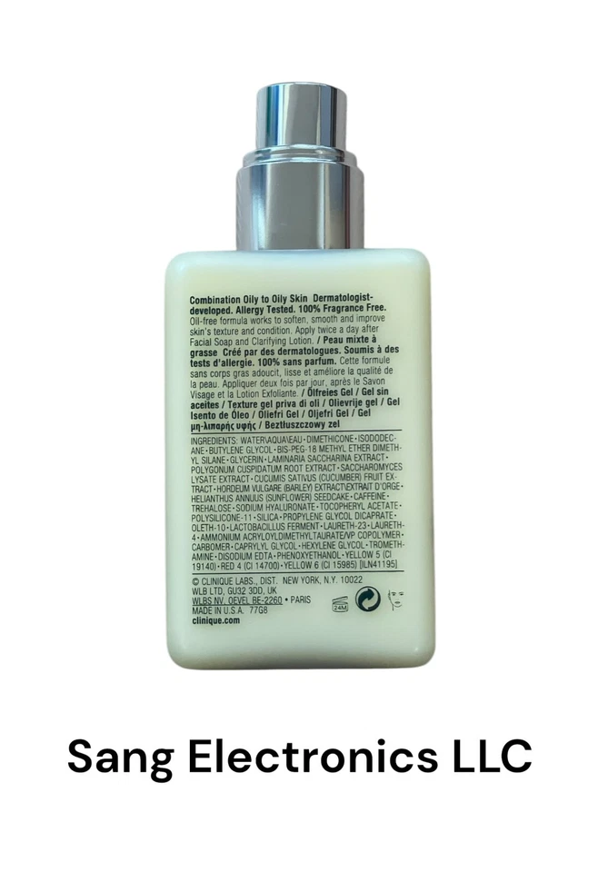 Gel hidratante Clinique de 3 pasos dramáticamente diferente, 6,7 fl. oz. (E277) Foto 2 de 2