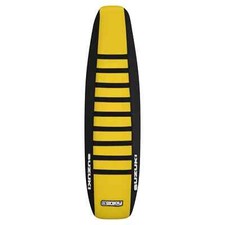 Funda De Asiento Para Suzuki RM 125 Y RM 250 (1999-2000), En Azul Y Amarillo, Antideslizante Y Resistente Al Agua.