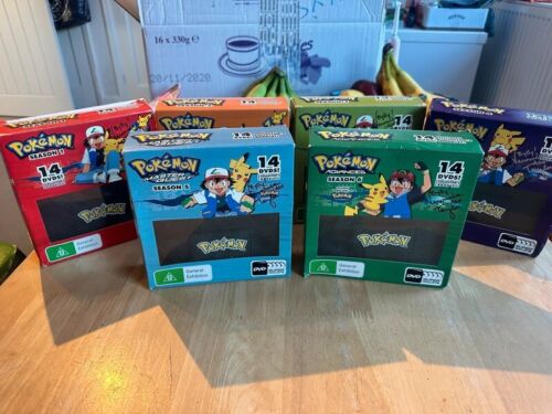 Pokemon Seasons 1-6 - Wallet Editions - Signed by Veronica Taylor - Anime DVD