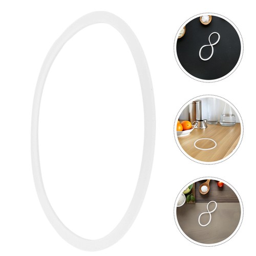 3 Pcs Insulated Lunch Box Sealing Ring for Student Replacement Silicone Gasket