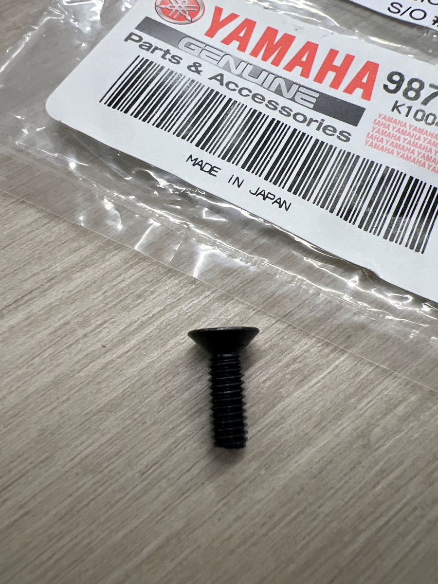  Yamaha Screw Flat Head OEM Big Bear Warrior Kodiak Vmax SRX 98706