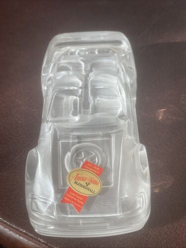 Porsche 959 Anna Hutte 24% leaded crystal classic race car 1980s Germany stand - Picture 3 of 8