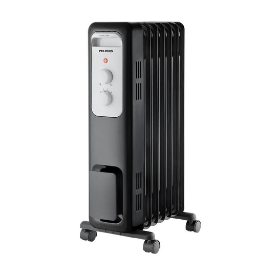 Intertek+HO-0279+1500W+Electric+Oil+Filled+Radiator+Space+Heater+-+Black  for sale online | eBay