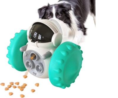 Dog Toys Interactive Food Puzzles Ball for Dogs Cats Pet Slow Feeder Ball  Robot UK