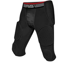 🔥Exxact Sports Battle Black 7-Pad Football Girdle, Men’s Medium.🔥