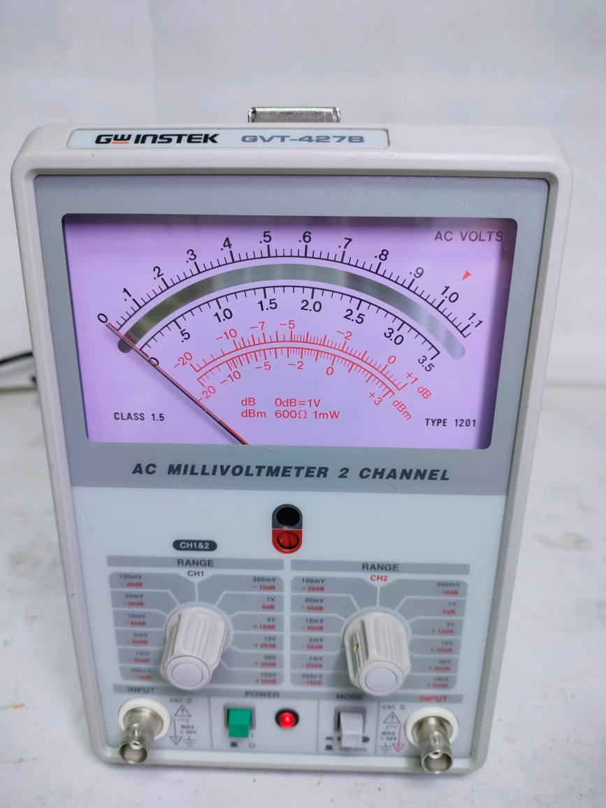 1PC USED GWINSTEK GVT-427B (DHL or FedEx 90days Warranty) #H82CC YD