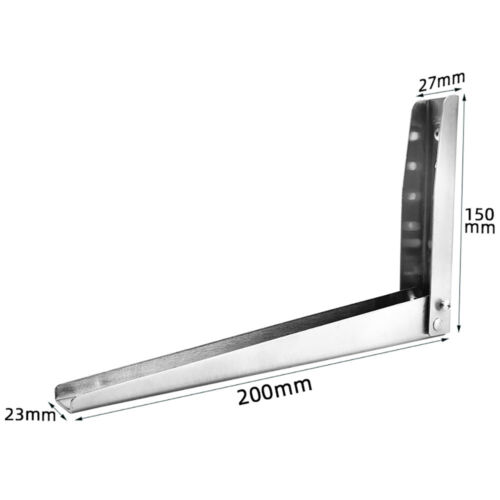 Soportes Plegables Acero Inoxidable Soporte de Montaje en Pared Elevador Soporte de Estante Plegable - Imagen 4 de 7