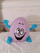 Vintage Easter Unlimited Wind-up Walking Dancing Easter Egg Winking Eye 2" Work