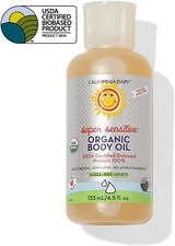 California Baby Super Sensitive Certified Organic Body Oil (4.5oz)
