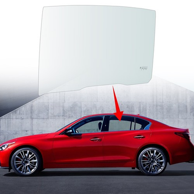 #ad Driver Left Side Rear Door Window Glass For 2014 2024 Infiniti Q50 Tempered $95.00