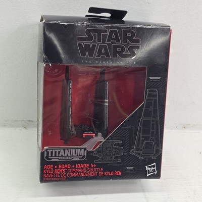 Star Wars Kylo Ren's Command Shuttle 03 Force Awakens Black Series Titanium 2015