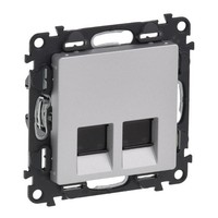 Valena Life Steckdose 2Xrj45 Kat.5E Utp Lcs Steckdosen Rj 753341