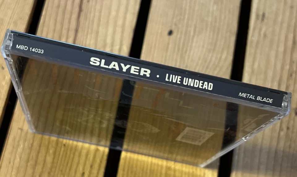 Slayer - Live Undead CD Metal Blade Records MBD-14033 RARE - Image 4 of 4