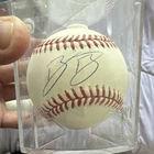 Bo bichette Signed MLB Baseball Fanatics Authentic Case