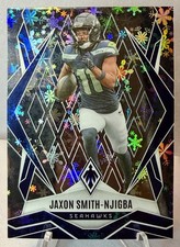 2025 Panini Phoenix Jaxon Smith-Njigba Silver Snowflake #69 Seattle Seahawks