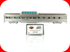 HO Scale ***CB&Q CA ZEPHYR*** SILVER LOUNGE Dome #251 - Broadway 1500, Lighted