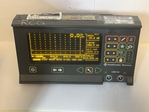 Detector ultrasónico de defectos krautkramer Branson USN 50 - Medidor de espesor UT NDT - Imagen 2 de 23