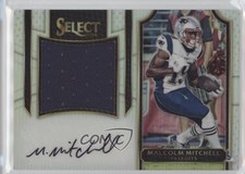 2016 Select Jumbo Rookie Signature Swatches 62/99 Malcolm Mitchell Auto p6d