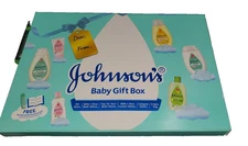 Johnson's Essentials Baby Gift Set, Baby Bath Essential Products Gift Box
