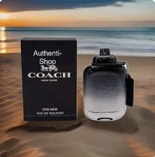 New COACH NEW YORK Men's Eau de Toilette Spray 3.3oz Sealed Box 3386460086325