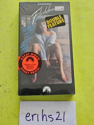 Flashdance VHS 1983, 1991 **SEALED BRAND NEW** With Watermark