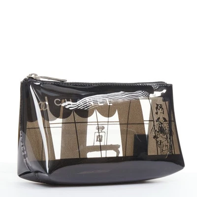 CHANEL ラバーバッグ 半透明 グレー CHANEL ラバーバッグ 半透明 グレー シャネル クリアバッグ
