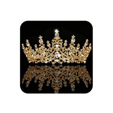 Gold Tiara and Crown for Women Crystal Queen Crowns Rhinestone Princess
