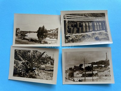 4 x Foto, Bildbericht, Westfront, Rhone bis Lyon, 1940, D/61