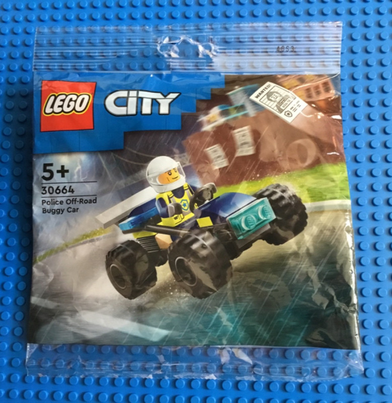 LEGO - CITY - ( SET 30664 - POLICE OFF-ROAD BUGGY CAR ) - BRAND NEW