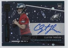 2019 Panini Unparalleled Rookie Cosmos Signatures Clayton Thorson #289 Auto 0q3