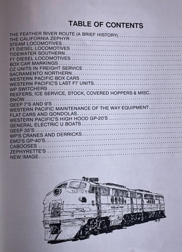 Western Pacific Pictorial de John J. Ryczkowski HC - Imagen 2 de 4