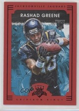 2015 Panini Gridiron Kings Rookies Red Frame Rashad Greene #120 8q4