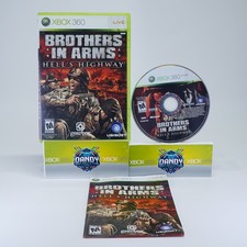 Brothers in Arms Hell's Highway CIB W/ Manual - Tested - Xbox 360