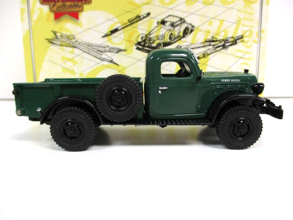 Matchbox YYM37636 - 1946 Dodge Power Wagon Camion Brosse - Modèles D'Hier - Neuf
