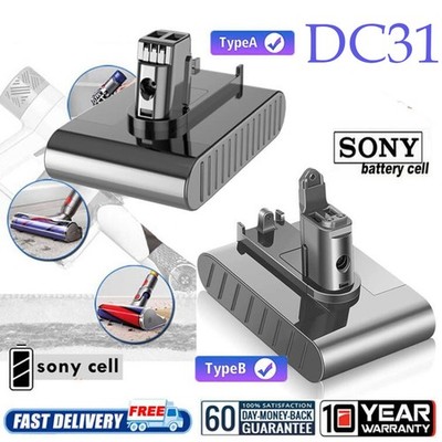 8000mAh Akku Für Dyson DC31 Type A / B DC34 DC35 DC44 DC45 22.2V Neues Upgrade