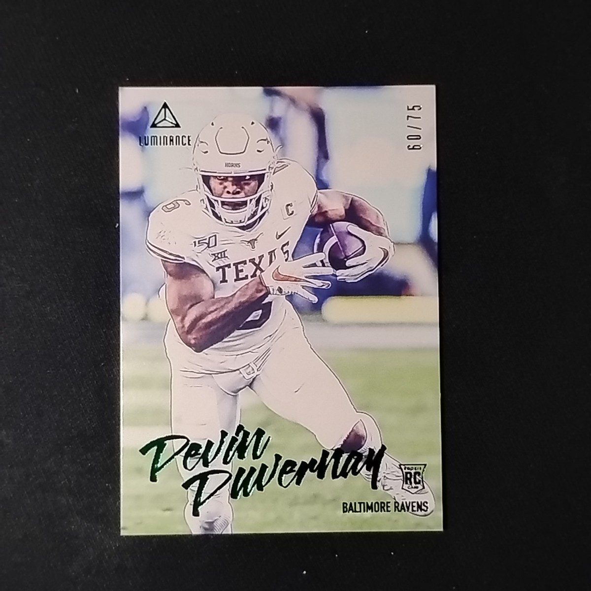 Devin Duvernay Panini Luminance #166 Green