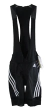 NWT Adidas THE BIB Womens Padded Cycling Shorts L Black/White MSRP$120