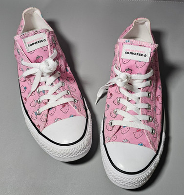 Converse Hello Kitty X Chuck Taylor All Star Low Prism Pink 164631F M12 W14 NEW