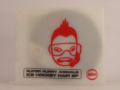 SUPER FURRY ANIMALS (BROKEN CASE) ICE HOCKEY HAIR (G2) 4 Track CD Single includi