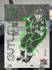 2025-26 Upper Deck Fleer Ultra Outlining Green /10 Kirill Kaprizov