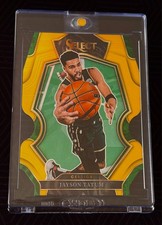 2022-23 Panini Select Jayson Tatum Gold Prizm /10 Celtics SSP Rare Die-Cut