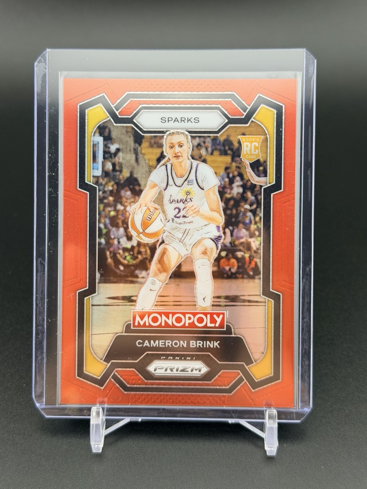 2024 Panini Prizm Monopoly WNBA - Cameron Brink #39 Red Prizm /99 (RC)