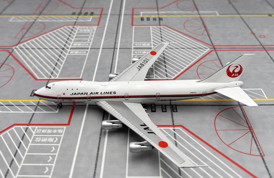 限定HK Boeing747-100 Japan Air Lines 1/400 1:400 HX Models JAPAN AIRLINES BOEING 747-100 Passenger