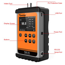 Temtop Air Particle Counter PMD351 Professional Cleanroom Tester Air Quality