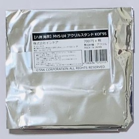 Yagami Iori KOF '95 acrylic stand Neo Geo SNK collection unopened with package