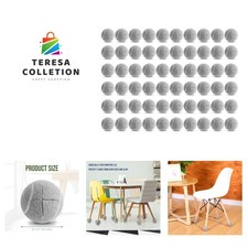 Effortless Installation 60 Precut Tennis Balls - Essential Chair Leg Glide Pads